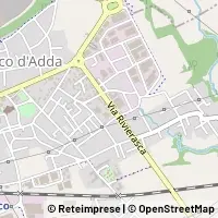 Hartă Calusco d'Adda