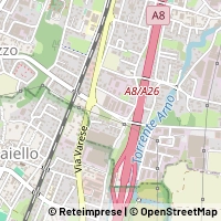 Mapa Cavaria con Premezzo