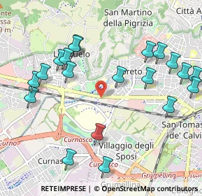 Mappa Via Briantea, 24127 Bergamo BG, Italia (1.1815)