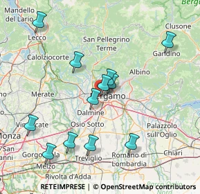 Mappa Via Briantea, 24127 Bergamo BG, Italia (15.4175)