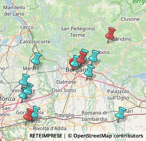 Mappa Via Briantea, 24127 Bergamo BG, Italia (16.74385)