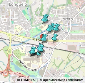 Mappa Via Briantea, 24127 Bergamo BG, Italia (0.30526)