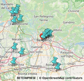 Mappa Via Salvo D'Acquisto, 24127 Bergamo BG, Italia (17.33733)
