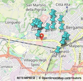 Mappa Via Salvo D'Acquisto, 24127 Bergamo BG, Italia (0.7935)