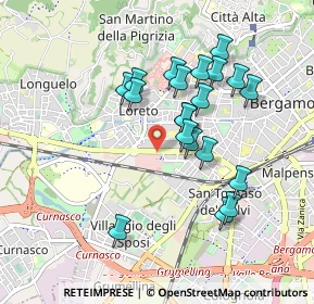 Mappa Via Salvo D'Acquisto, 24127 Bergamo BG, Italia (0.8175)