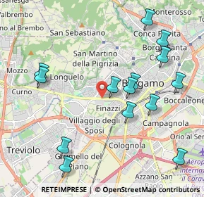 Mappa Via Salvo D'Acquisto, 24127 Bergamo BG, Italia (2.25071)