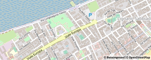 Mappa Lignano Sabbiadoro