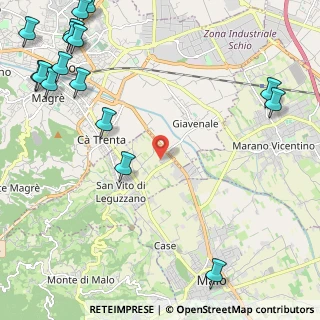 Mappa Via Giacomo Matteotti, 36030 San Vito di Leguzzano VI, Italia (3.54667)