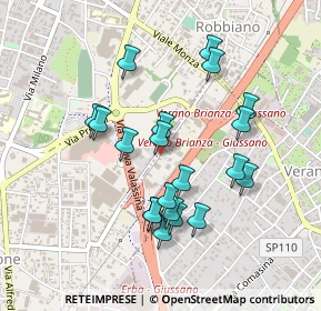 Mappa Via A. Furlanelli, 20833 Giussano MB, Italia (0.42)