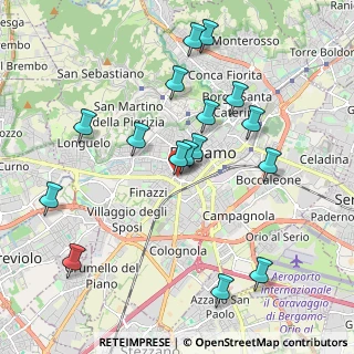 Mappa Via Andrea Previtali, 24100 Bergamo BG, Italia (2.04)