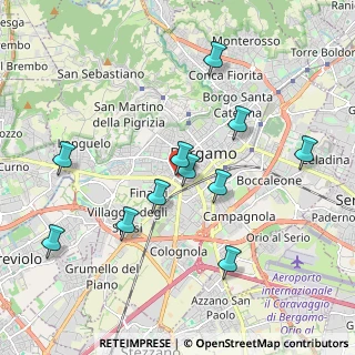 Mappa Via Andrea Previtali, 24100 Bergamo BG, Italia (1.90182)
