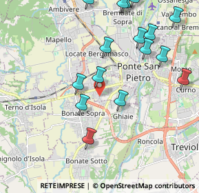 Mappa Piazza Facheris, 24030 Presezzo BG, Italia (2.32625)