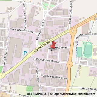 Mappa Via Europa Unita, 8, 24069 Trescore Balneario, Bergamo (Lombardia)