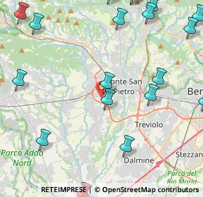 Mappa Via Volga, 24030 Presezzo BG, Italia (6.2425)