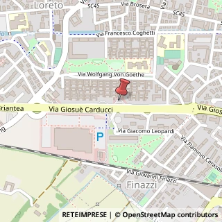 Mappa Via Giosuè Carducci, 236, 24127 Bergamo, Bergamo (Lombardia)