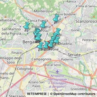 Mappa Viadotto, 24125 Bergamo BG, Italia (1.16133)