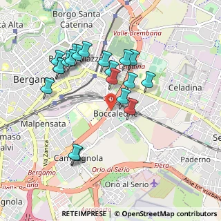 Mappa Viadotto, 24125 Bergamo BG, Italia (0.9135)
