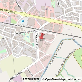 Mappa Via Enrico Fermi, 37, 24035 Curno, Bergamo (Lombardia)