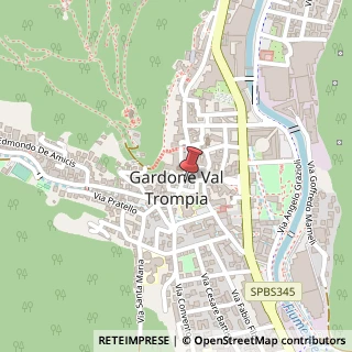 Mappa Via Giuseppe Mazzini, 1, 25063 Gardone Val Trompia, Brescia (Lombardia)