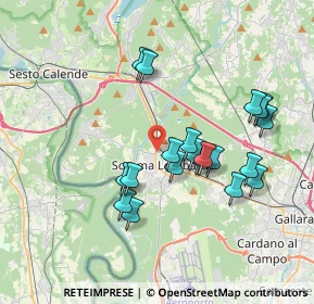 Mappa Via Giacomo Puccini, 21019 Somma Lombardo VA, Italia (3.414)