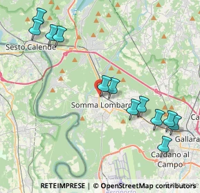 Mappa Via Giacomo Puccini, 21019 Somma Lombardo VA, Italia (4.62917)