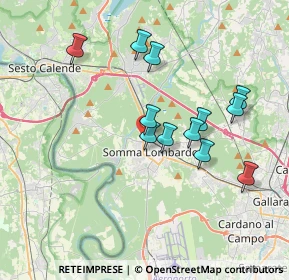 Mappa Via Giacomo Puccini, 21019 Somma Lombardo VA, Italia (3.285)