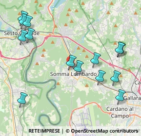 Mappa Via Giacomo Puccini, 21019 Somma Lombardo VA, Italia (4.90357)