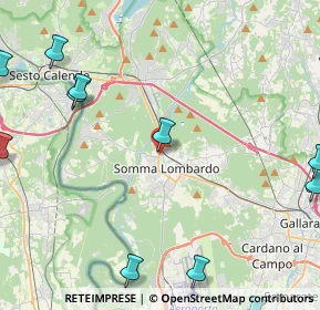 Mappa Via Giacomo Puccini, 21019 Somma Lombardo VA, Italia (6.65)