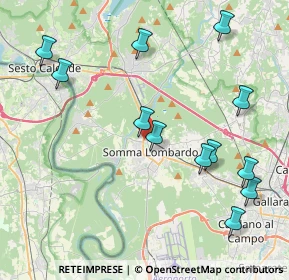 Mappa Via Giacomo Puccini, 21019 Somma Lombardo VA, Italia (4.63)