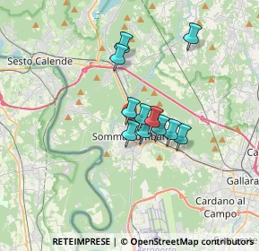 Mappa Via Giacomo Puccini, 21019 Somma Lombardo VA, Italia (2.31455)