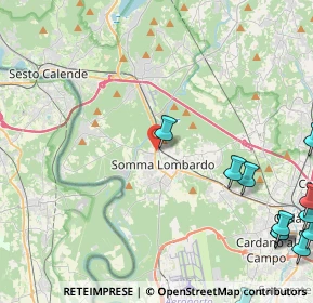 Mappa Via Giacomo Puccini, 21019 Somma Lombardo VA, Italia (7.04308)