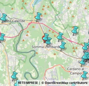 Mappa Via Giacomo Puccini, 21019 Somma Lombardo VA, Italia (6.588)