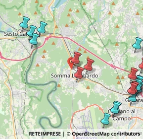 Mappa Via Giacomo Puccini, 21019 Somma Lombardo VA, Italia (5.9225)