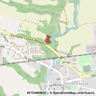 Mappa Via padre albisetti 12, 24030 Terno d'Isola, Bergamo (Lombardia)