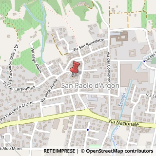 Mappa Via G. Marconi, 3, 24060 San Paolo d'Argon, Bergamo (Lombardia)
