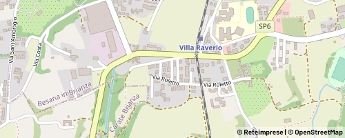Mappa Besana in Brianza