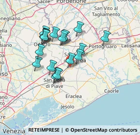 Mappa Via Rivacanzana di Sopra, 30022 Ceggia VE, Italia (11.841)