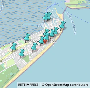 Mappa Via Aquileia, 33054 Lignano Sabbiadoro UD, Italia (0.6825)