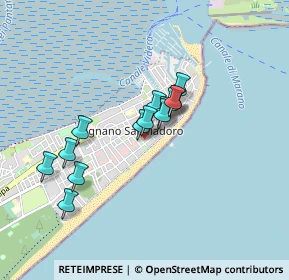 Mappa Via Aquileia, 33054 Lignano Sabbiadoro UD, Italia (0.64857)