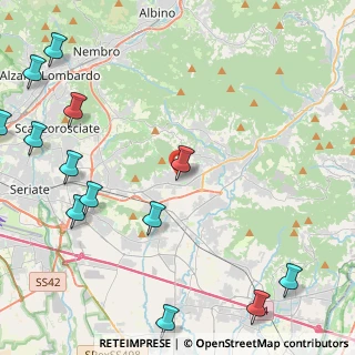 Mappa Via dei Ciliegi, 24060 San Paolo d'Argon BG, Italia (6.505)