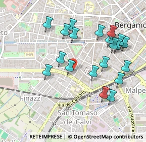 Mappa Via Bernardo Zenale, 24127 Bergamo BG, Italia (0.4965)