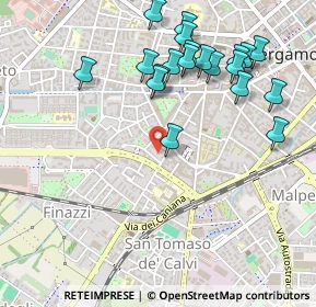 Mappa Via Bernardo Zenale, 24127 Bergamo BG, Italia (0.543)