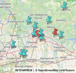 Mappa Via Bernardo Zenale, 24127 Bergamo BG, Italia (14.0825)