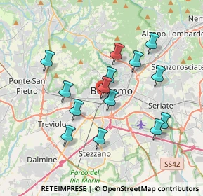 Mappa Via Bernardo Zenale, 24127 Bergamo BG, Italia (3.30571)