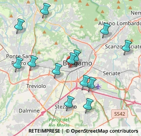 Mappa Via Bernardo Zenale, 24127 Bergamo BG, Italia (4.10385)