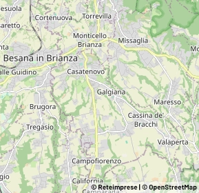 Mappa 23880 Casatenovo LC, Italia (2.8545)
