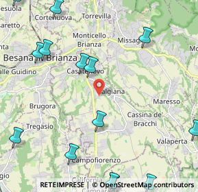 Mappa 23880 Casatenovo LC, Italia (3.03071)