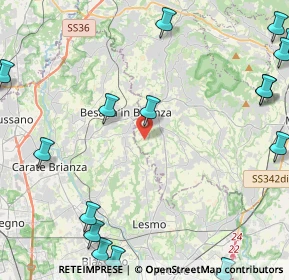 Mappa Cascina RAncate, 23880 Casatenovo LC, Italia (6.993)