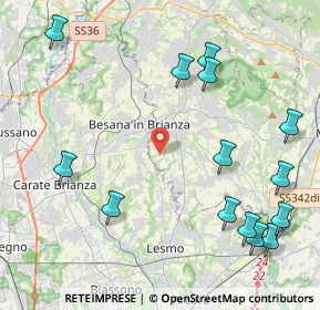 Mappa Cascina RAncate, 23880 Casatenovo LC, Italia (5.30143)