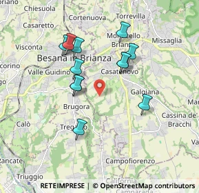 Mappa Cascina RAncate, 23880 Casatenovo LC, Italia (1.58833)